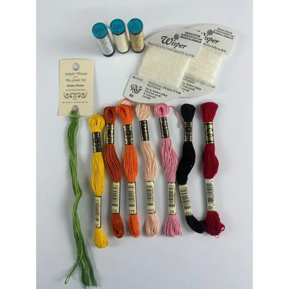 Hand Painted Needlepoint Canvas Kit Snowman Bunny Disguise Carrots Wisper Thread